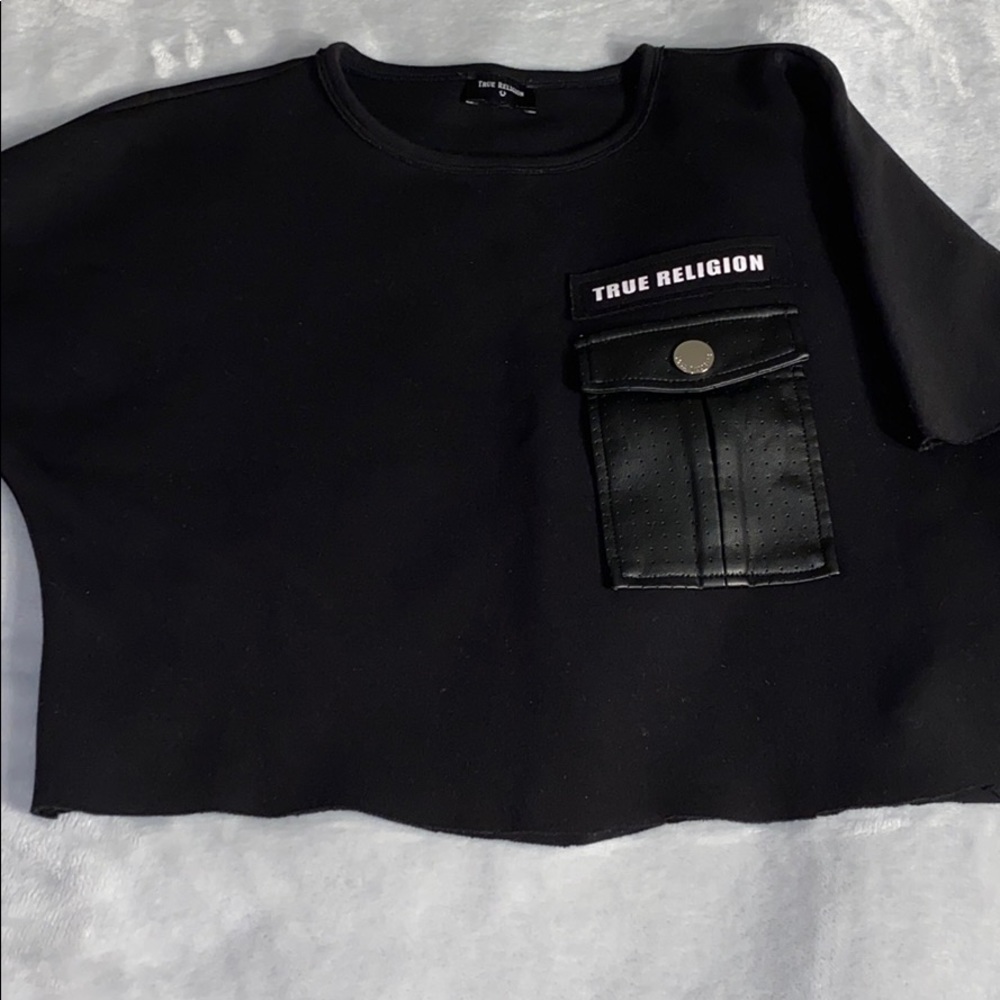 Black True Religion T Shirt